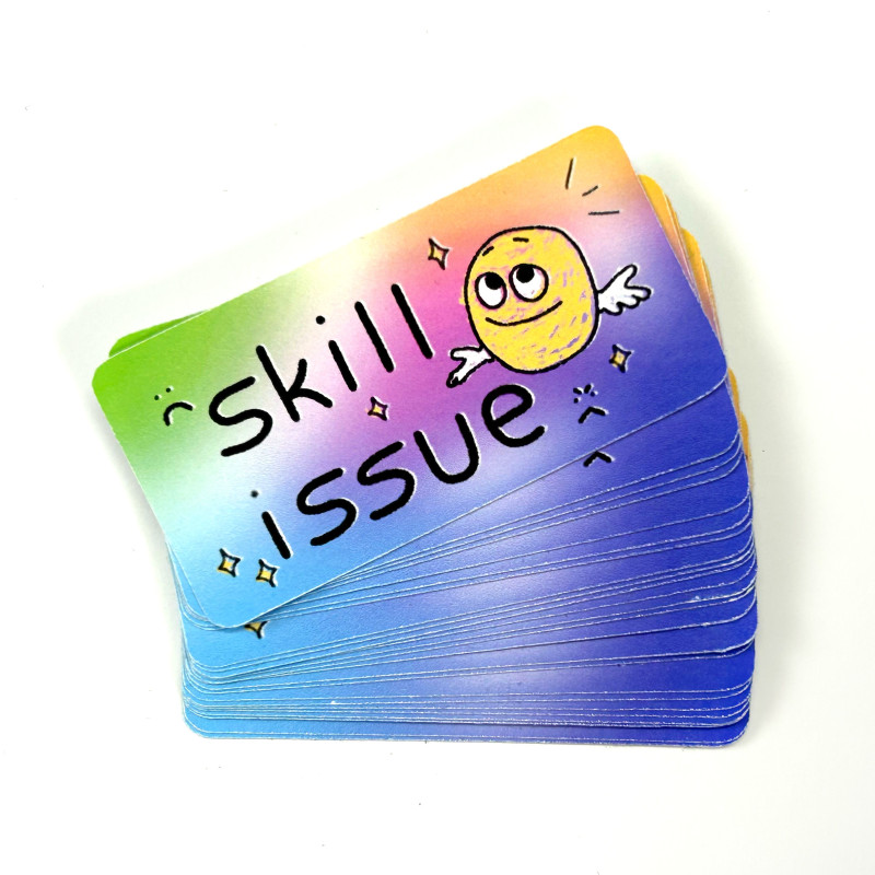 skill issue sticker