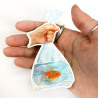 goldfish in bag sticker