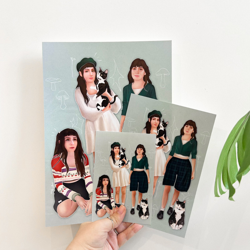 dodie dodie dodie, art print