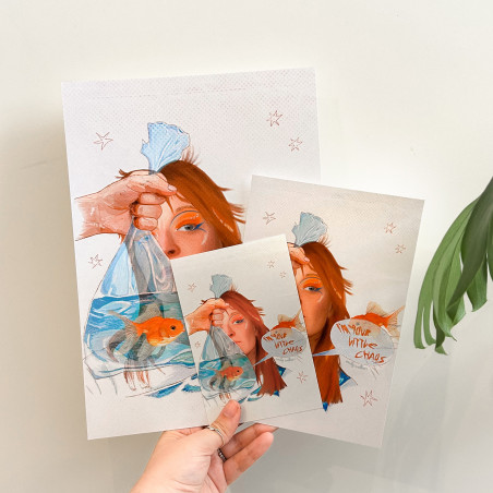 little chaos, orla gartland, art print