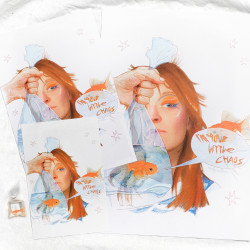 little chaos, orla gartland, art print