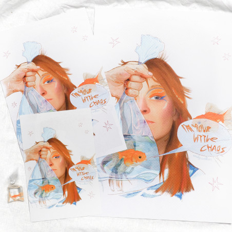 little chaos, orla gartland, art print